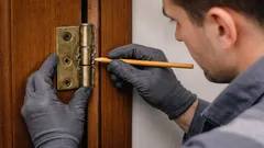 Tiesitkö, että oven saranoiden narinan voi poistaa tavallisella lyijykynällä?