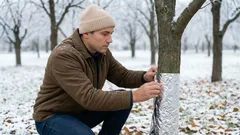 Kääri puiden rungot foliolla – hedelmäsatosi kasvaa tänä vuonna huomattavasti