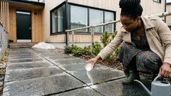 Rikkaruohot kiveyksen raoissa? Ruokasooda voi auttaa – kun teet tämän oikein