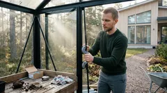 Kasvihuoneen peite uusiksi? Lasipaketti voi olla yllättävän huoleton valinta