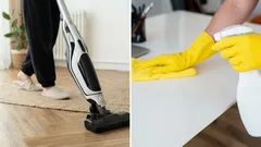 Ikuinen kysymys: pitäisikö ensin pyyhkiä pölyt vai imuroida?