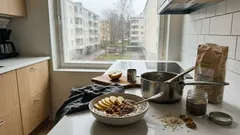 7 minuutin kaurapuuro vedessä: omenalla ja pellavalla yllättävän täyttävä aamiainen ilman maitoa