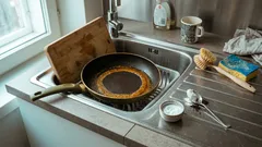 Älä heitä kahvinporoja pois: sekoita ne ruokasoodaan ja kokeile tätä keittiön siivousniksiä