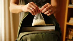 Laita pieni riisipussi reppuun tai käsilaukkuun: miksi se kannattaa ja milloin siitä on hyötyä