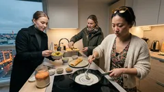 Masala dosa kotona ilman säätöä – fermentoinnin pieni niksi, joka tekee pinnasta rapean