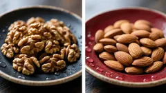 Kumpi on parempi: mantelit vai saksanpähkinät? Kumpaa on hyödyllisempää sisällyttää ruokavalioon?