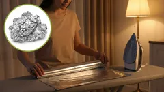 Tällä näppärällä niksillä kotiäidit silittävät vuodevaatteet kaksi kertaa nopeammin