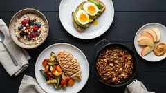 Viisi edullista markettituotetta dieettisen ruokalistan laatimiseen.